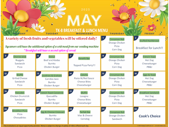 may lunch calendar